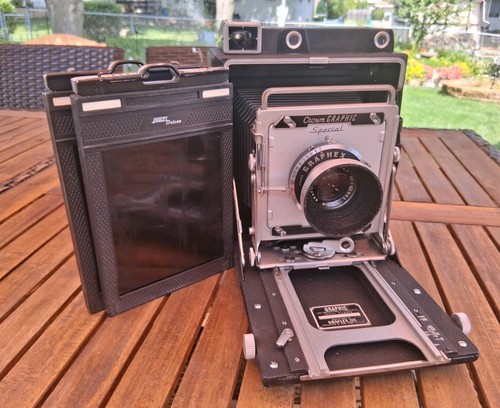 Mint graflex 4x5 crown graphic - graflex,