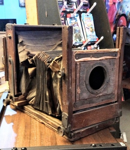 Antique large format bellows - antique,