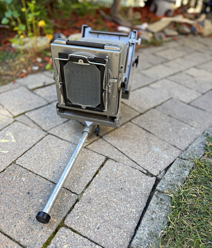Calumet 4x5 large format - large,